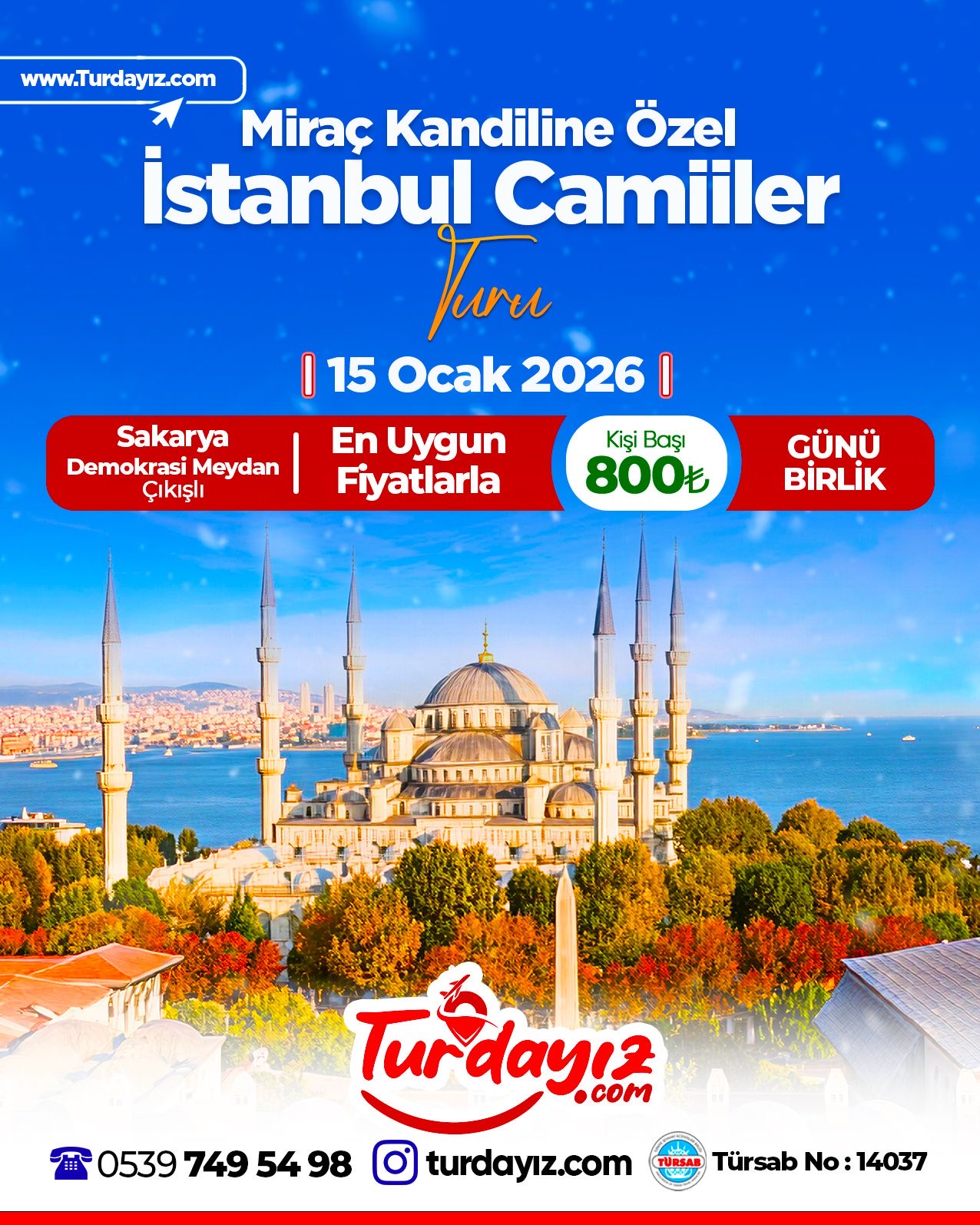 İstanbul camiler turu