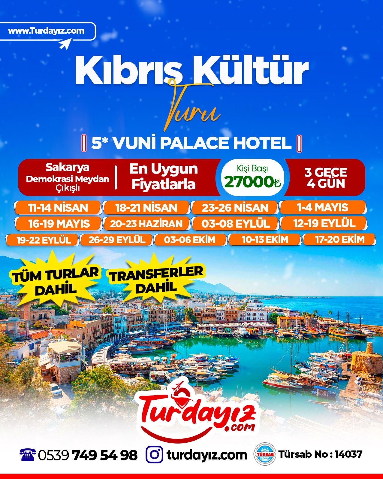 Kıbrıs turları
