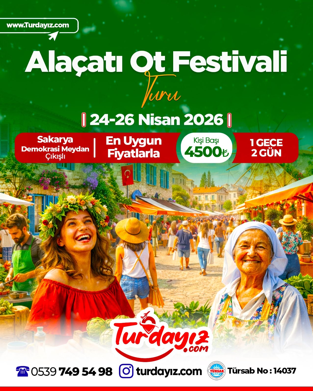 ALACATI OT FESTİVALİ TURU