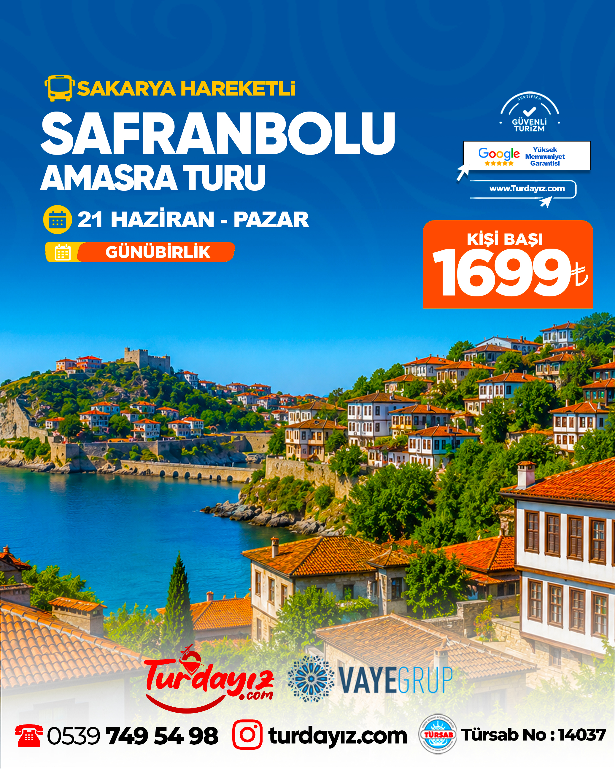 SAFRANBOLU AMASRA TURU