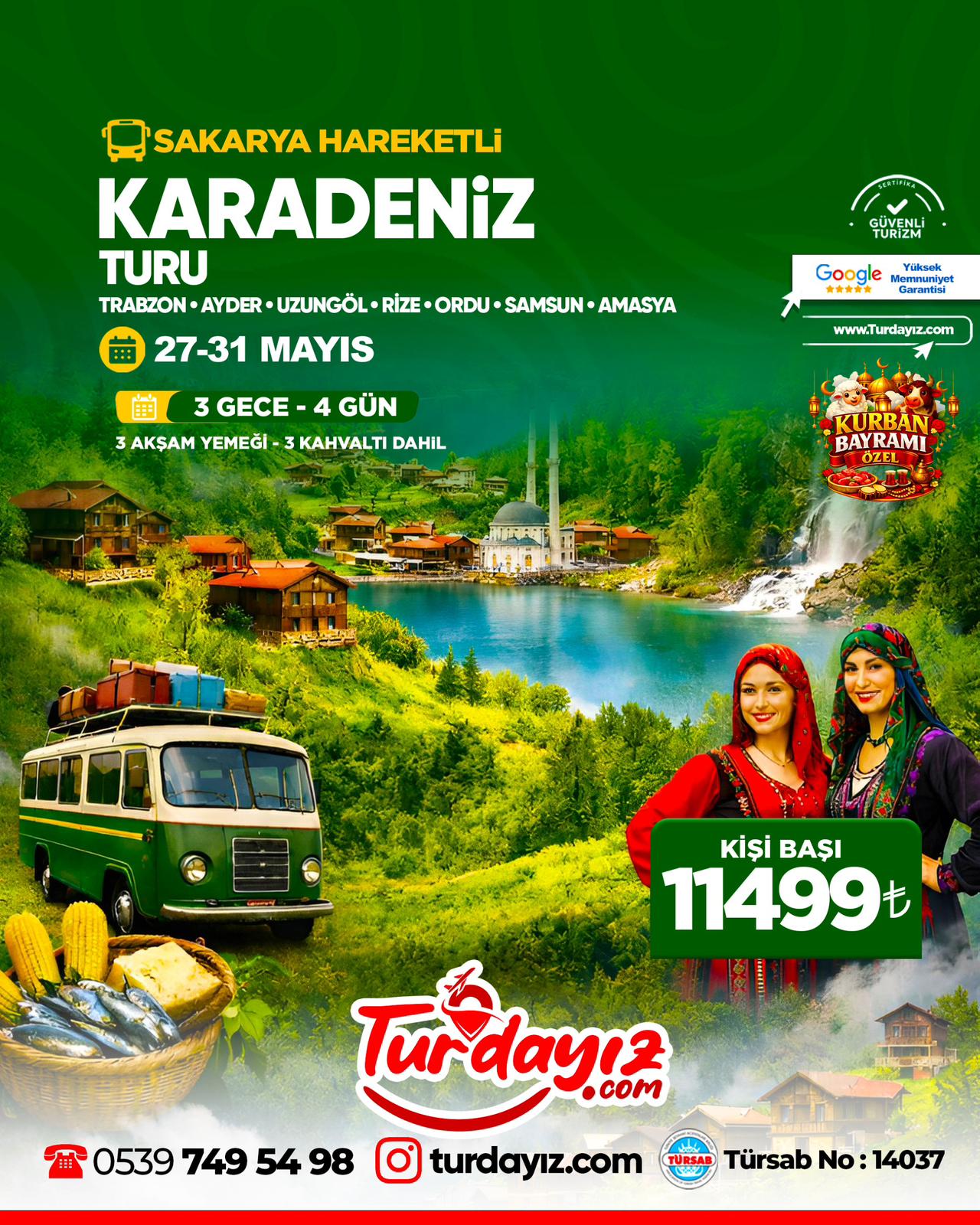 KARADENİZ TURU