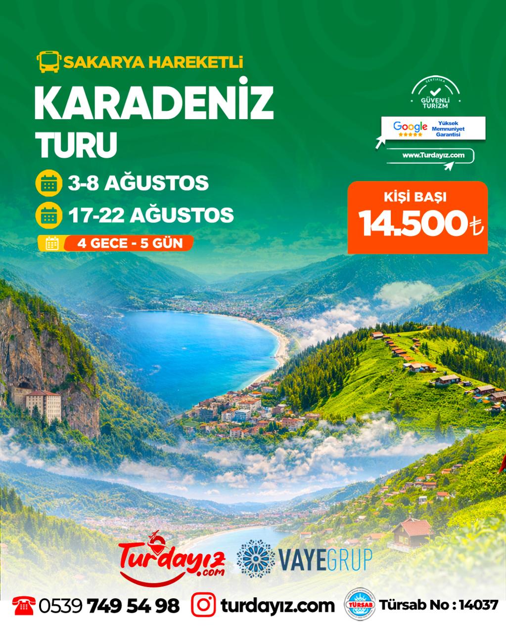 KARADENİZ TURU 