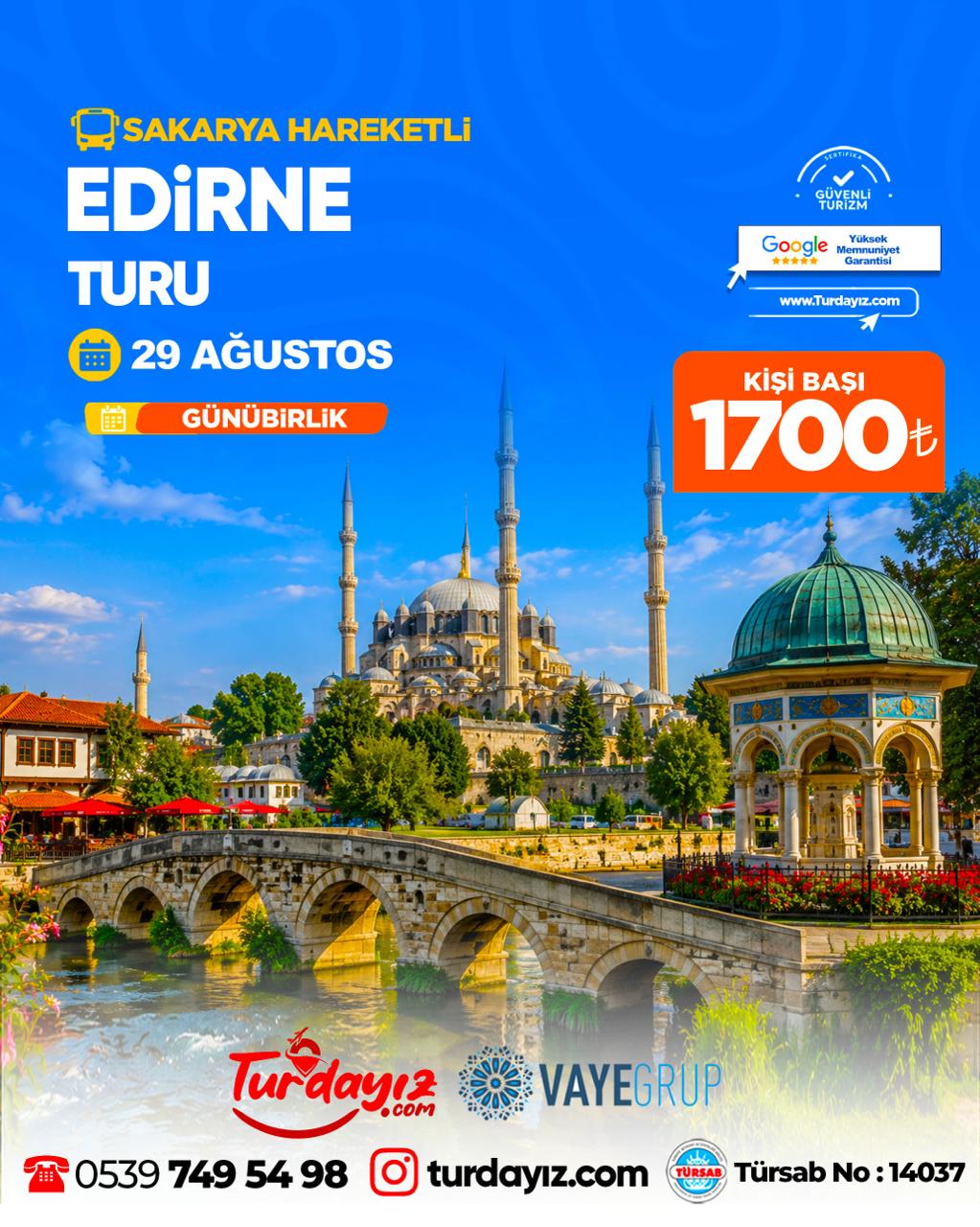 EDİRNE TURU 