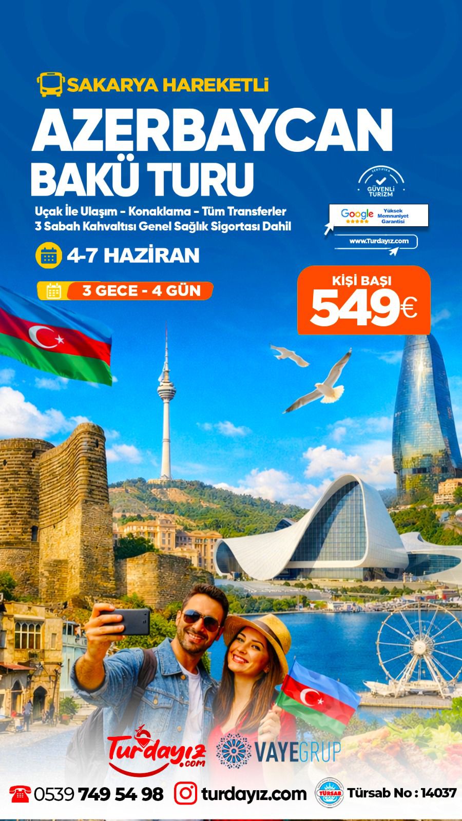 AZERBAYCAN BAKÜ TURU