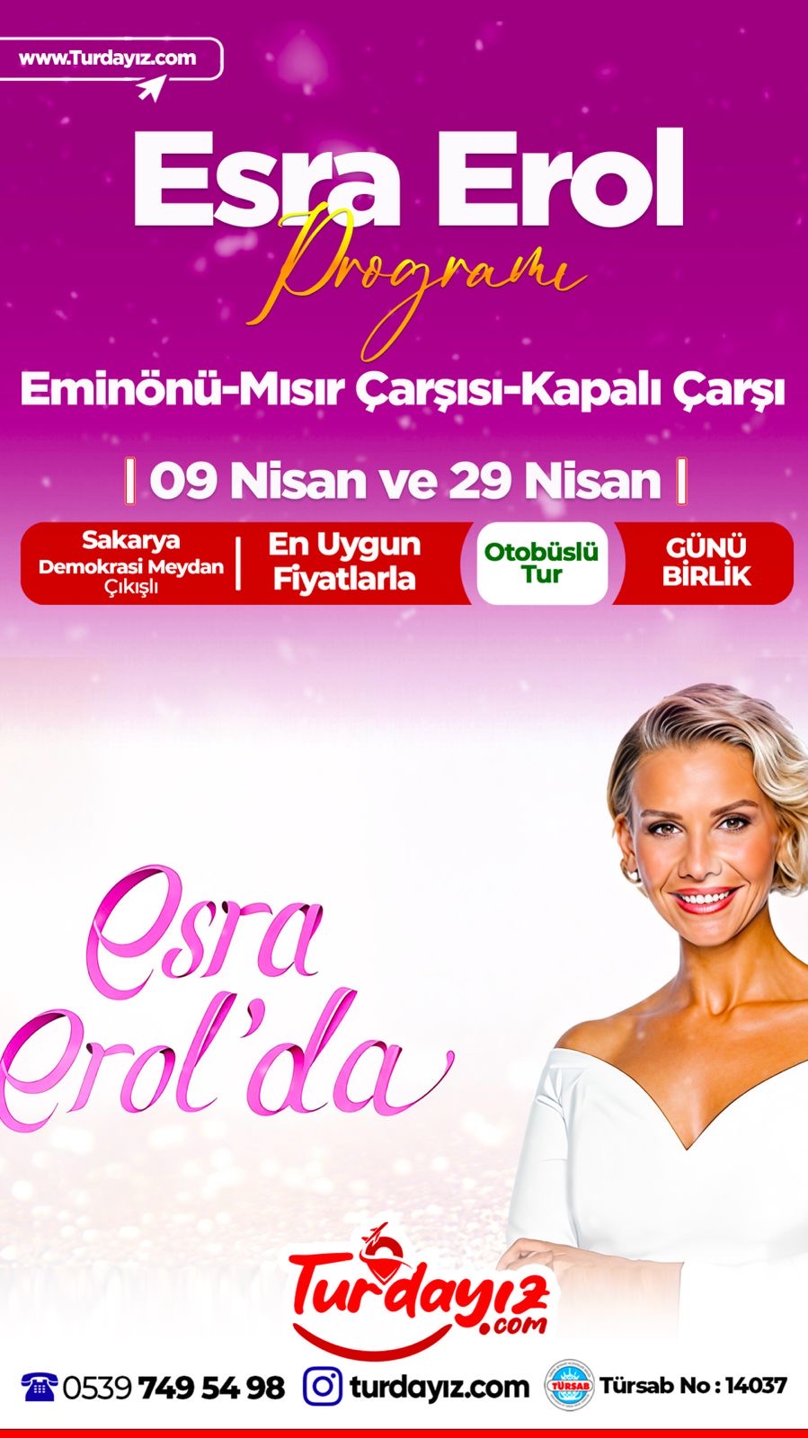 ESRA EROL VE İSTANBUL TURU 