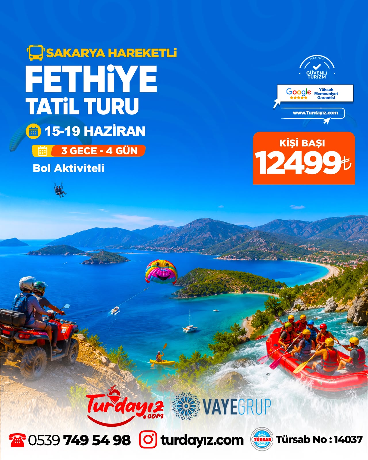 FETHİYE TATİL TURU