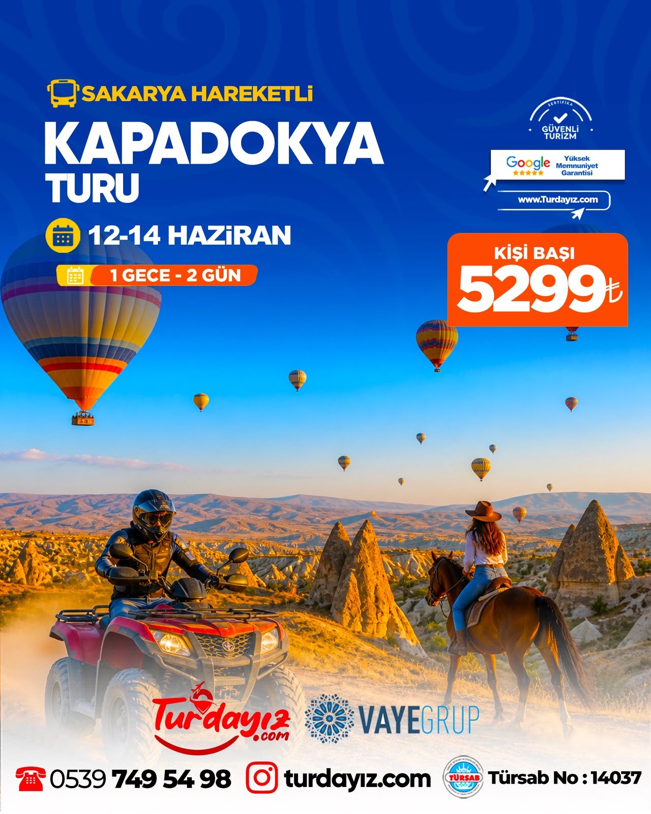 KAPADOKYA TURU