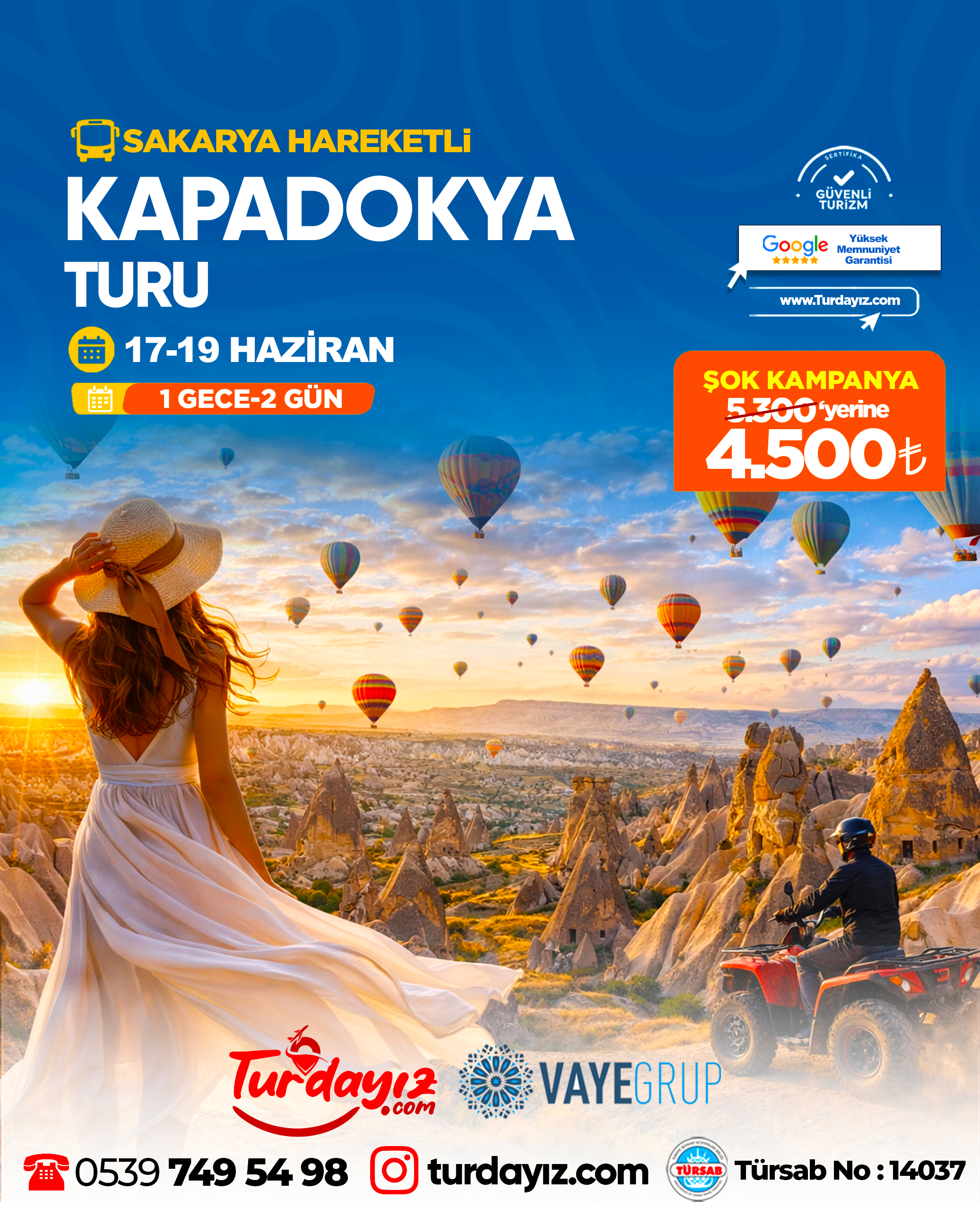 KAPADOKYA TURU
