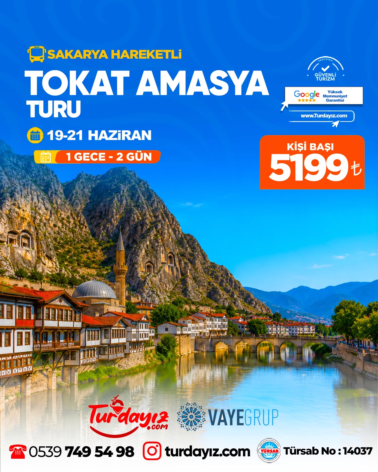 TOKAT AMASYA TURU